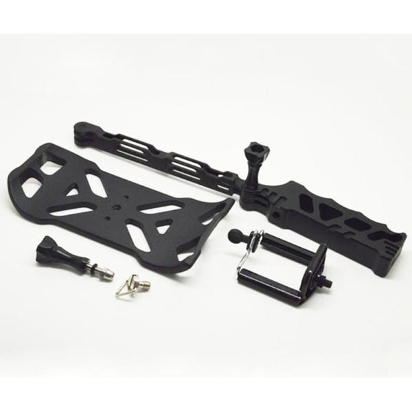 Tactical Style Stand Grip and Extender For GoPro Hero 4 3+ 3 2 SJ4000 SJ8000 SJ6000 SJ5000 Xiaomi Yi Go Pro Accessories