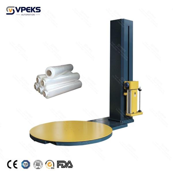 Heavy Duty Pallet Wrapper With Automatic Stretch Wrapping System
