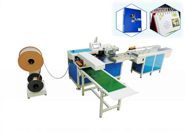 Cheap Double Loop Spiral Wire Binding Machine , Book Binding Punching Machine for sale