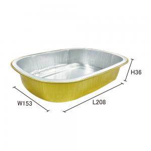 Best Aluminum Foil Food Container Wholesales Custom Container Tray Square Pans wholesale