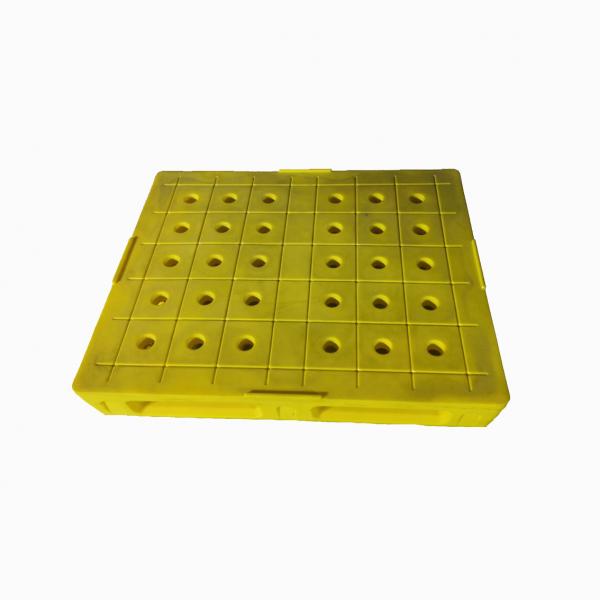Cheap High Quality Rotational Moulding Plastic Pallet Yellow for sale