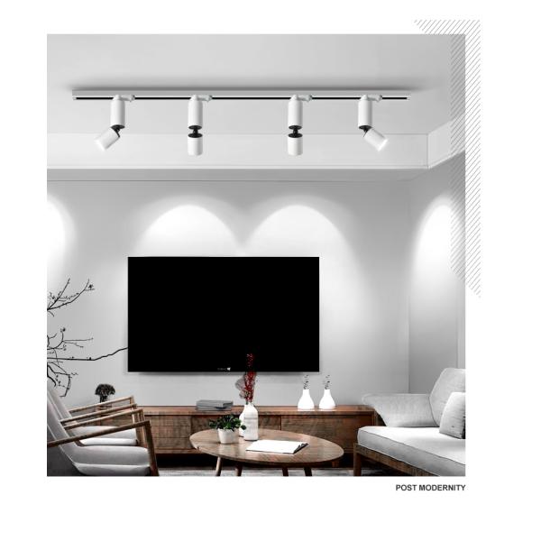 Dining Room Adjustable Track Lighting , Surface Mounted Modern Led Track Lighting
