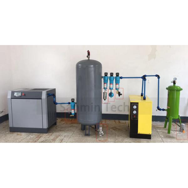 SR-D-15 G1/2" Auto Drain Air Compressor Brass Vent Device Valve Big Valve Body Solenoid Automatic Drainer NBSANMINSE