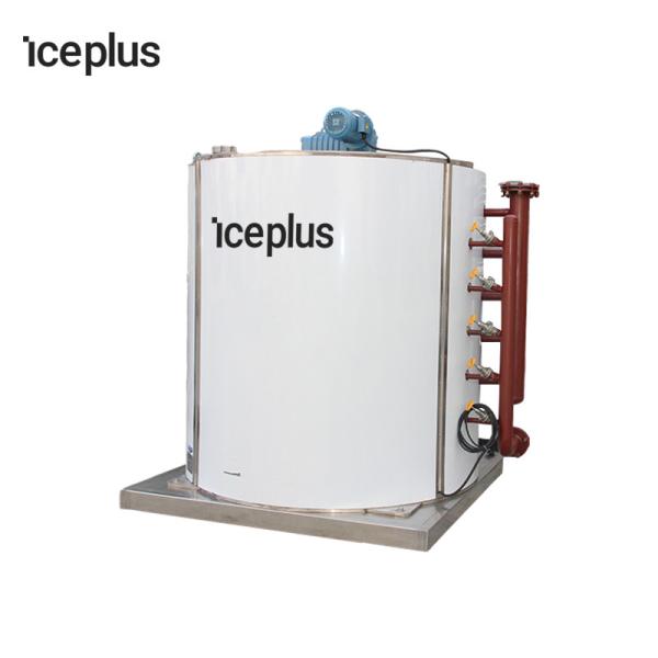Stainless Steel Flake Ice Maker Single Evaporator Snow Flake Ice Maker