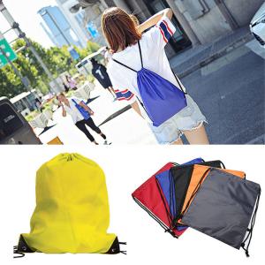 Best Lightweight Polyester Drawstring Backpack Multi Purpose With Large Capacity wholesale