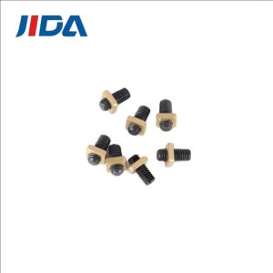 Buy cheap Oxidized Blackening Q195 Hexagon Head Screw Black Hex Bolts M3 7.7mm from wholesalers