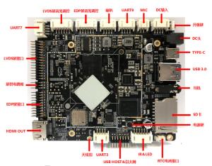 China Multi-Interface RK3566 Android Embedded Board for Industrial with LVDS EDP and MIPI Display Support on sale