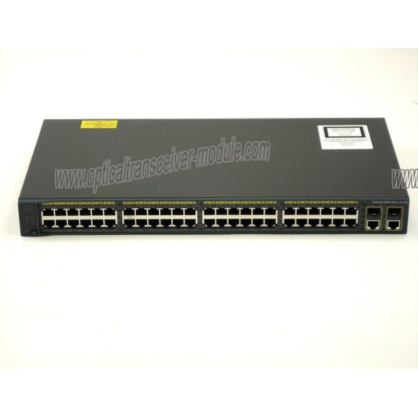 Cisco WS-C2960+48PST-L SFP Ethernet Switch PLUS 2 1000BASE-T LAN Base 370W POE