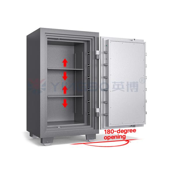 YB/FH-108 Electronic Digital Lock Fireproof Safe Box with 1400°C Fireproof Rating and Special Out Hinge Design