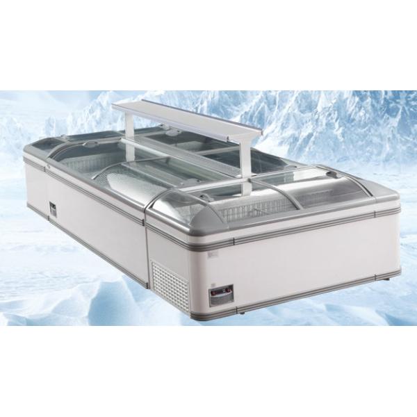 Frozen Meat Commercial Deep Island Display Freezer