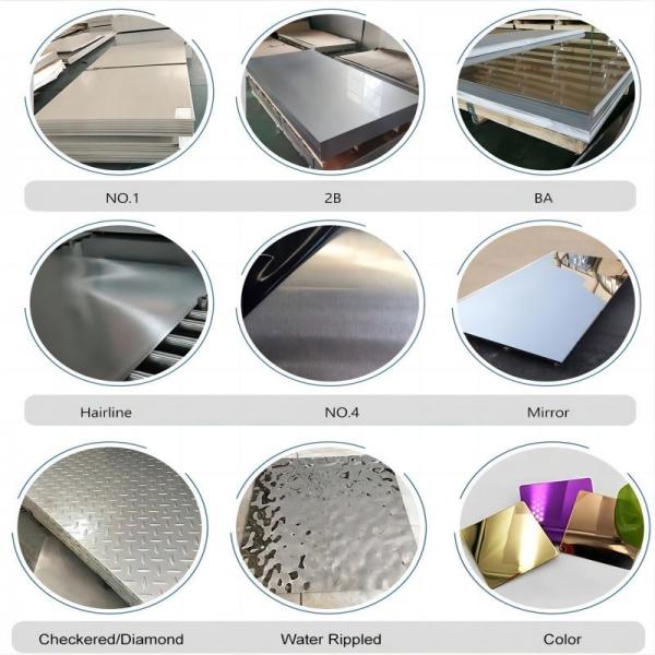 2mm CR Stainless Steel Sheet AISI 304 316L ASTM A240 Decroate SS Plate