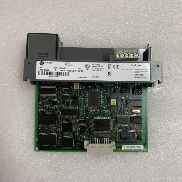 AB 1747-SDN SCANNER MODULE DEVICENET SLC 500 5-24VDC 90-500MA NEW