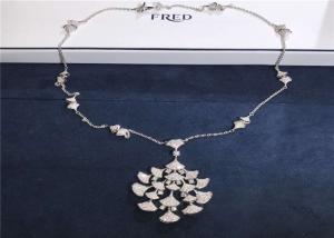 China  Divas Dream 4.1ct 31.5g 18K Gold Diamond Necklace fashion jewelry boutique on sale