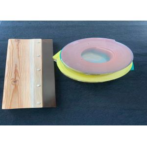 Best High Temperature Resistant Sharp Mouth 90A Screen Printing Squeegee Rubber wholesale