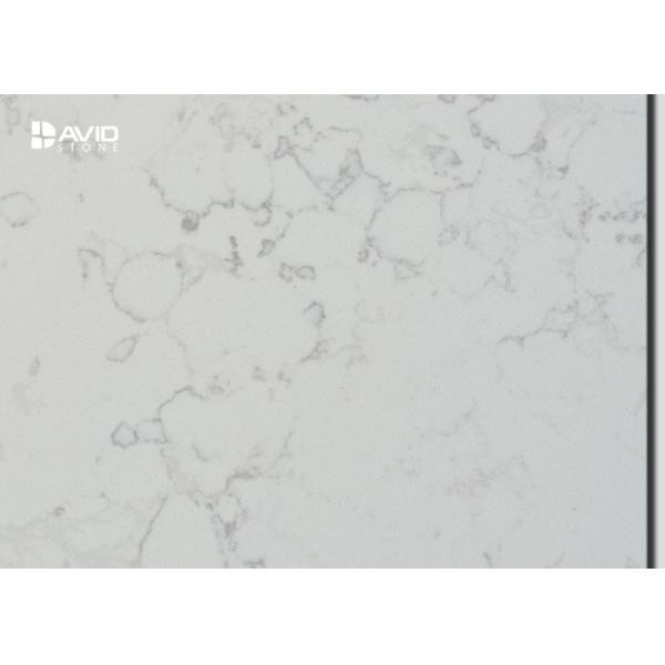 Chinese Quartz Stone Slab Non Scratched , Quartz Slab For Kitchen / Vanity