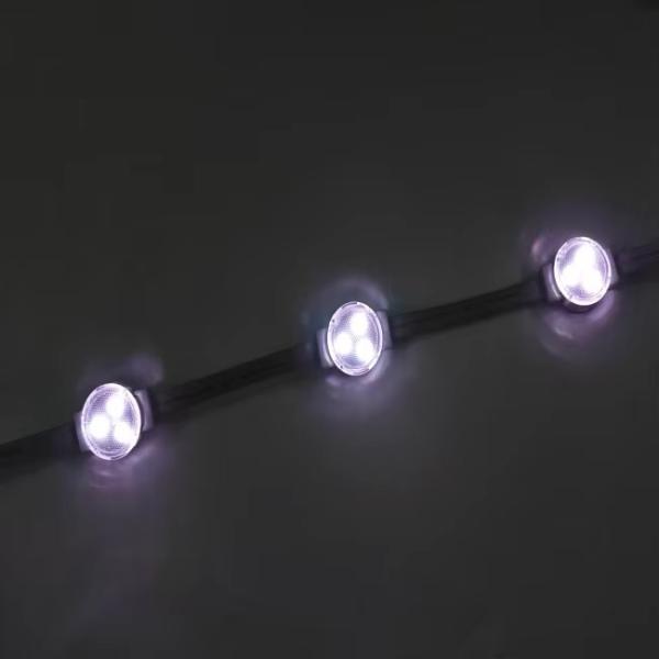 25mm Outdoor Building Lighting Project Led Dot Point Light with DMX512 Control for Decoration Holiday