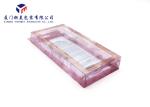 Autom Lock Bottom PET Plastic Box Rectangle Shape Custom Printed Plastic Boxes