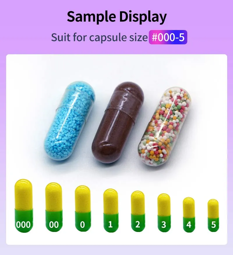 Cgn-208 Semi Automatic Hard Gel Capsule Filling Semi Auto Capsule Filler Machine