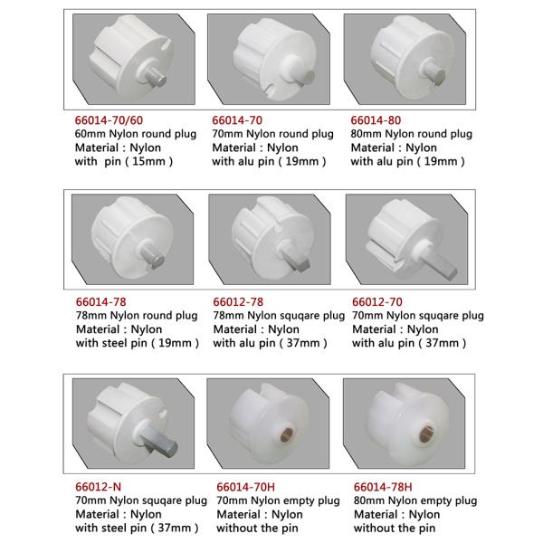 Awning Roller Blind Fixing Kit Aluminum Awning Round Plug Metal Awning Hardware