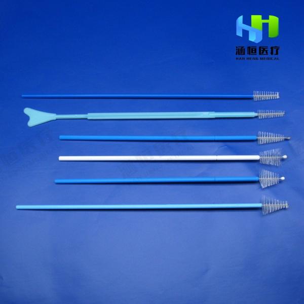 Cheap Blue 200mm Cervical Cytology Brush With Ball Head for sale