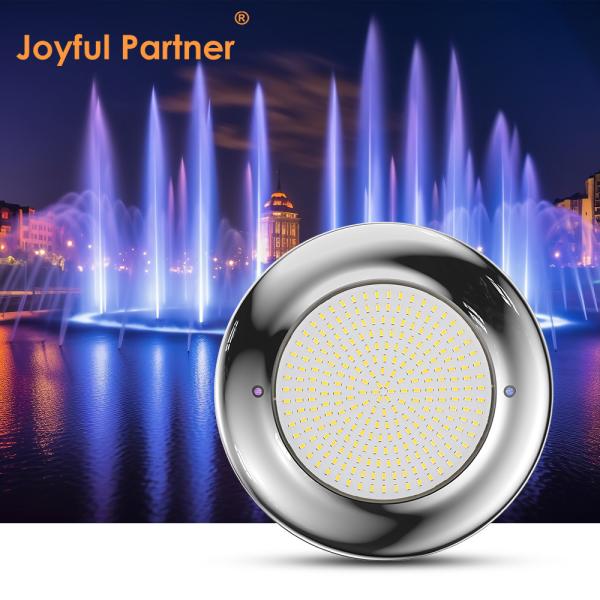 Cheap Joyful Pool Lights 12v AC Upgrade SMD Chip RGB Color IP68 All One Set Design For Concret Pool for sale