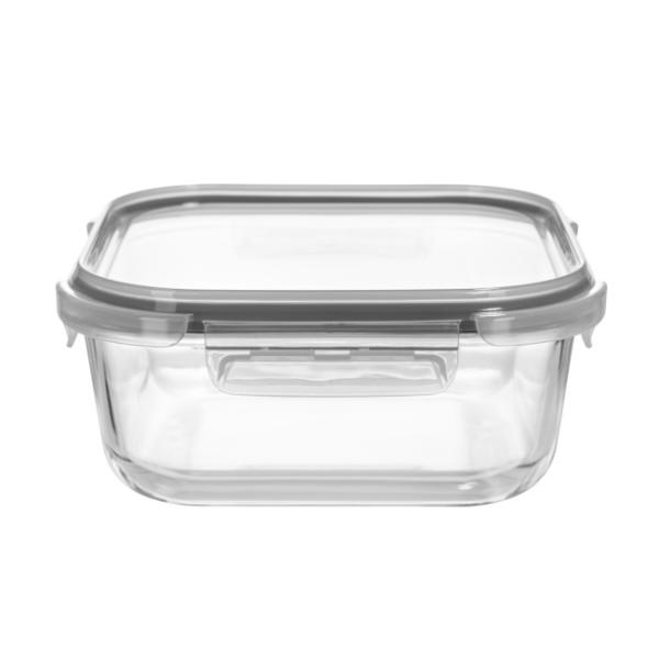 High Borosilicate Glass Food Container with PP Lid Microwave Safe