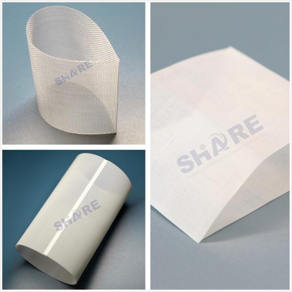 PP Filter Mesh Micro Tubes Rectangles Segment One End Sealed Two Open Ends