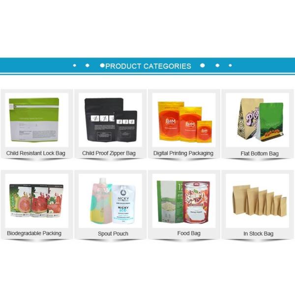 Bulk Cookies Packaging Soft Touch Custom Soup Logo Printed Food Packaging