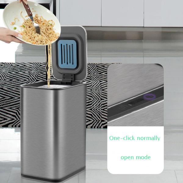 Customized Smart Home Trash Can Stainless Motion Sensor Trash Can