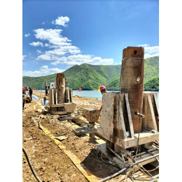 Bvem 180 Kw Vibroflot Vc And Vr Stone Column Sand Compaction Soil Improvement