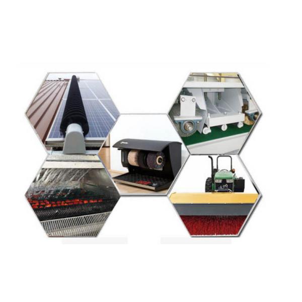 Textile Printing And Dyeing Equipment Spiral Brush Roller Singeing Machine Brush