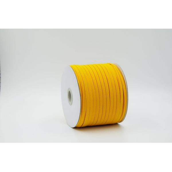 White 96 Yards Length 1/4 Inch Width Flat Elastic Band For Sewing Craft