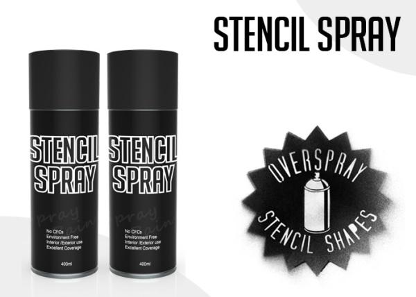 Cheap Stencil Spray For Overspray Stencil Applications / General Colour Coding And Marking for sale