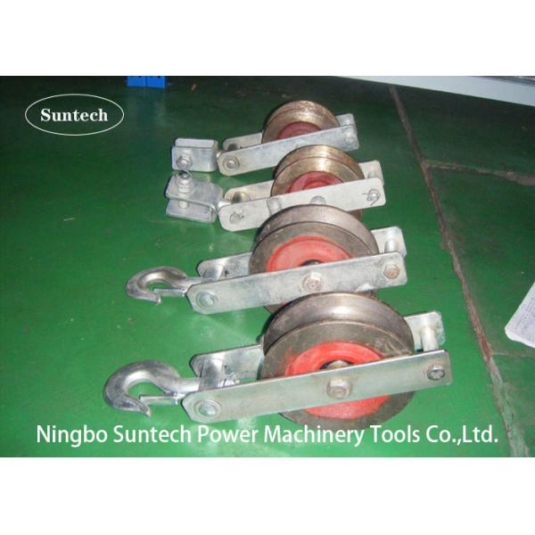 Grounding Wire Cable Pulling Pulley Conductor Stringing Blocks