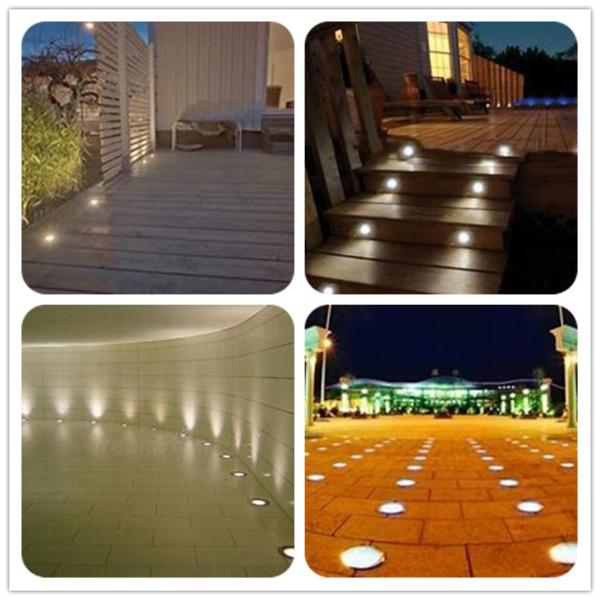 IP67 LED Underground landscape Lights / Color Changing In Ground Lights For Driveway