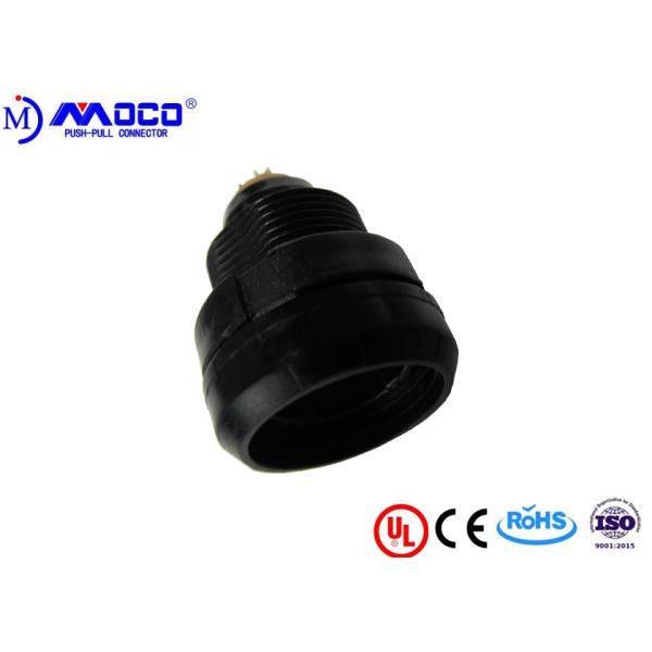 2P Female Back Panel Mount Plastic Push Connectors For Electrosurgical Devices