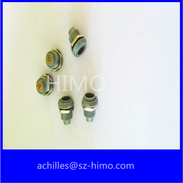 4pin 1P series female lemo plastic receptacle