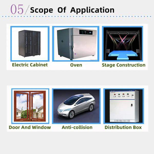 Battery Pack Fit Tolerance Limit Self Adhesive Rubber Seal Weather Proof