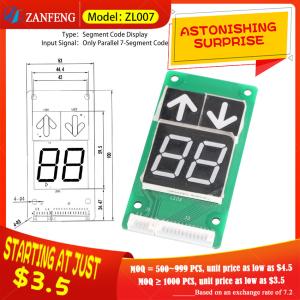 China Elevator Original Manufacturer Customizable 7-segment LCD Displays Parallel Segment Display for Elevator Lift COP LOP on sale