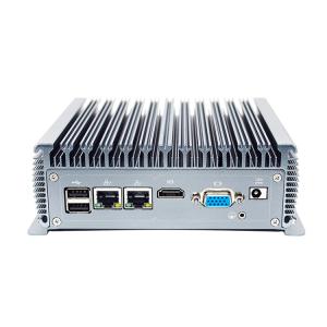 China Pocket Desktop Mini Computer Celeron J4125 I5-4200U 4core DDR4 Dual LAN HD VGA 6RS232 on sale