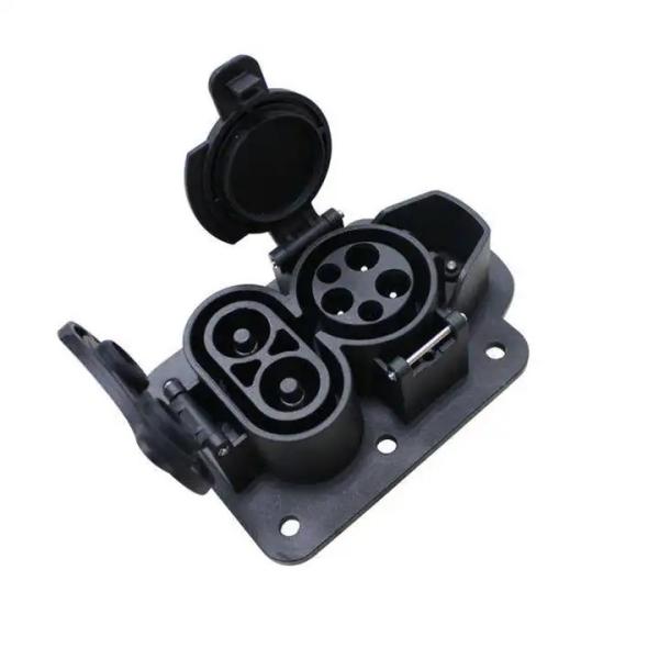 Cheap CCS 1 Combo 1 Socket EV Charging Accesspries 80A  150A 200A IEC 62196-3 Inlet CCS1 for sale