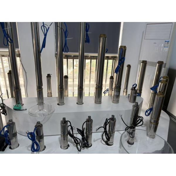 Optimum Input Voltage 60V-90V DC Solar Water Pump with MPPT Controller Type and Max Flow 3.8m3/h