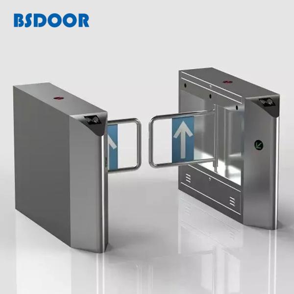 Cheap SS Scan Code OEM ODM Swing Barrier Turnstile Automatic Access Control for sale