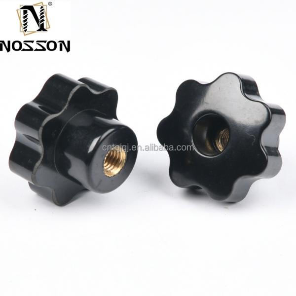 JIS Standard Steel Material Plastic Thumb Screw Knob Bolts in Various Sizes M1.6-M20 with Customized Options
