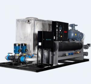 Best 160HP Integrated Water Cooled Screw Type Chiller R22 Refrigerant、 wholesale
