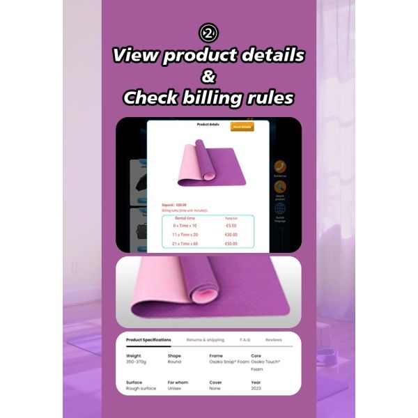 24/7 Unmanned Locker Vending Machine with 20 Lockers and 21.5 Inch Touch Screen for Gym Gear Rental System