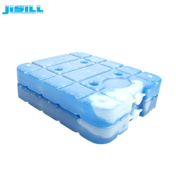Multi - Specification Blue Reusable Ice Packs Plastic Food Grade HDPE Outer Material