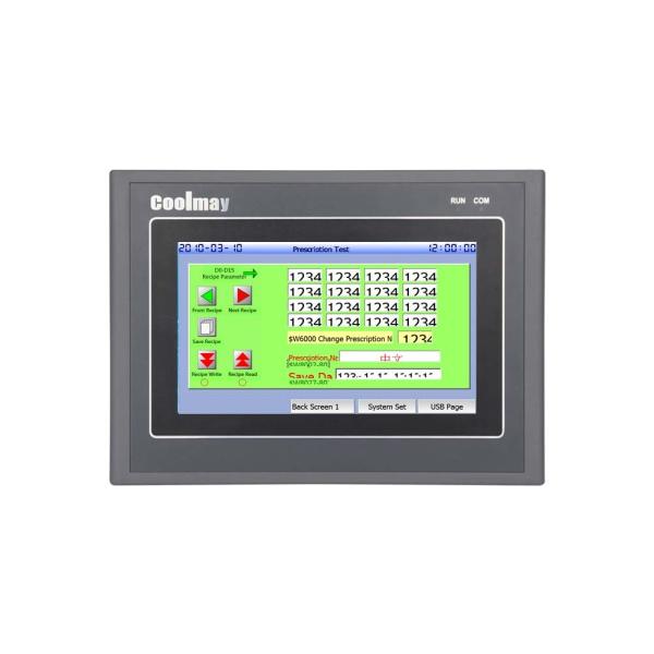 Cheap ODM Modbus RTU TCP Touch Panel PLC 30DI 30DO QM3G-70 KFH for sale
