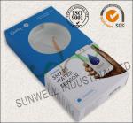 Water Sensor Electronics Packaging Boxes With Visual PVC Window Matt Lamination