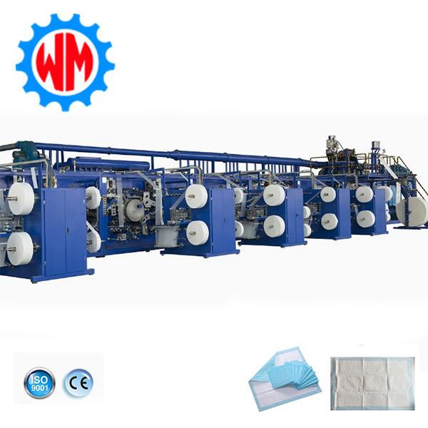 Cheap Womeng High Quality Customization Underpad Making Machine with CE for sale